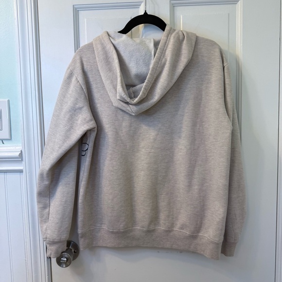 Grey Hoodie with Tom and Jerry Graphic and Detail on the arm - Picture 2 of 8